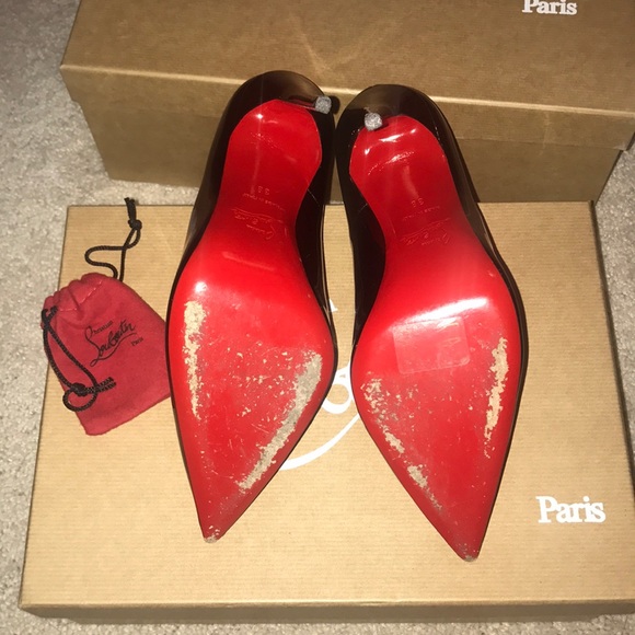 ‼️SOLD‼️Christian Louboutin 👠"So Kate "Black 120 Patent - Picture 8 of 8